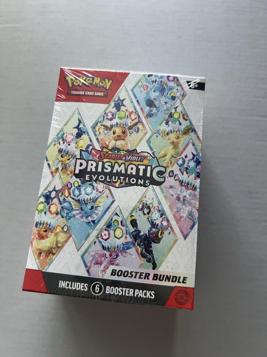 Pokémon Carte collezionabili: Pokemon TCG Scarlet & Violet Prismatic Evolutions Bundle – Nuovo e nell'imballaggio originale da Baden venduto da lam_n5kv