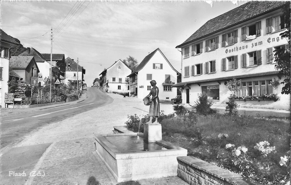 Karte Flaach Gasthof zum Engel | Kaufen auf Ricardo