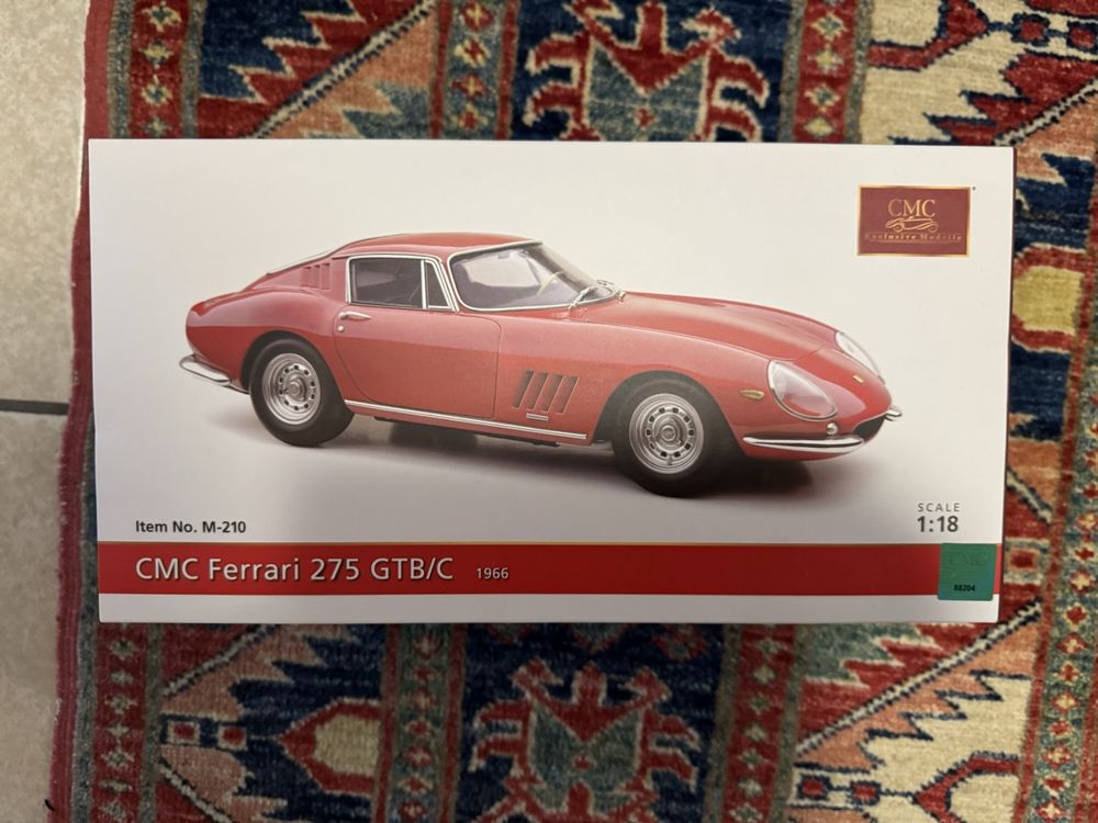 CMC Ferrari 275 GTB/C 24H Le Mans 1966 - G. Biscaldi Echelle