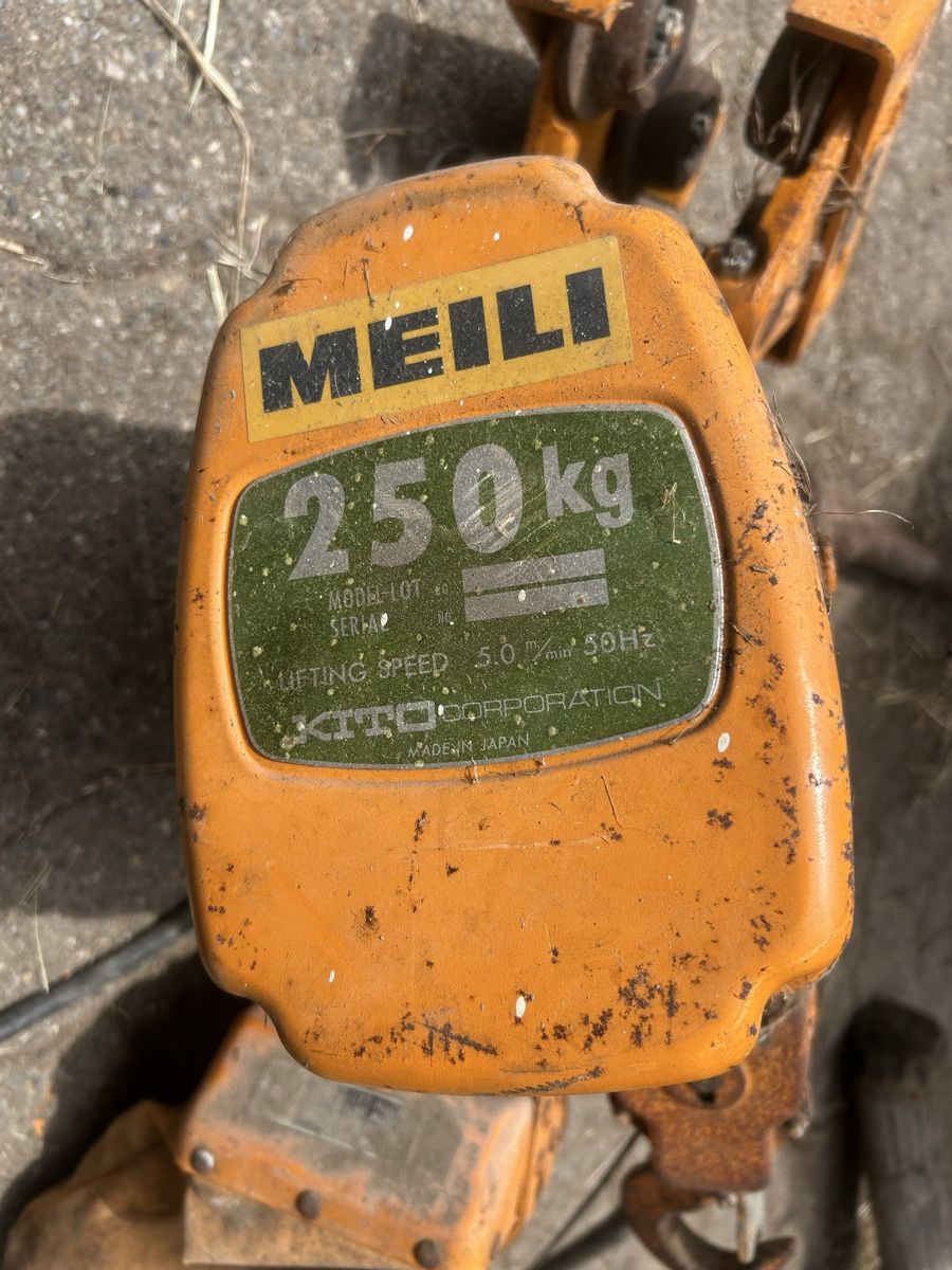 Meili Paranco multiuso: Kettenzug Meili – Difettoso da Buchberg venduto da Hardy86 1