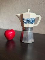 Vintage FLORY EXPRESS Espressokocher Porzellan Made in Italy