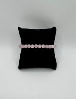 Rosenquarz Armband - Ø 6cm