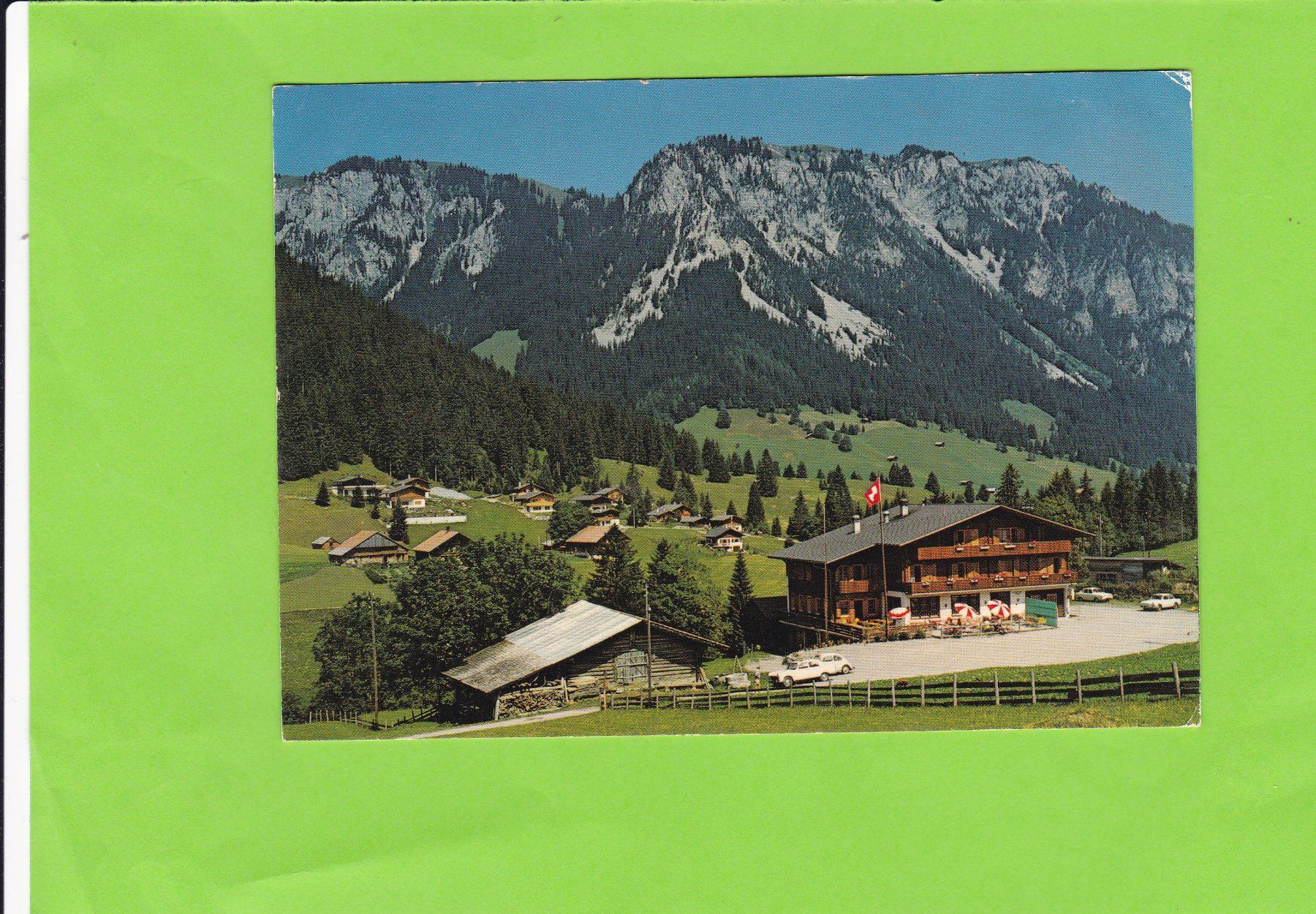 Cartoline postali: Schwenden, Restaurant Spillgerten – Usato da St. Peterzell venduto da neckertal