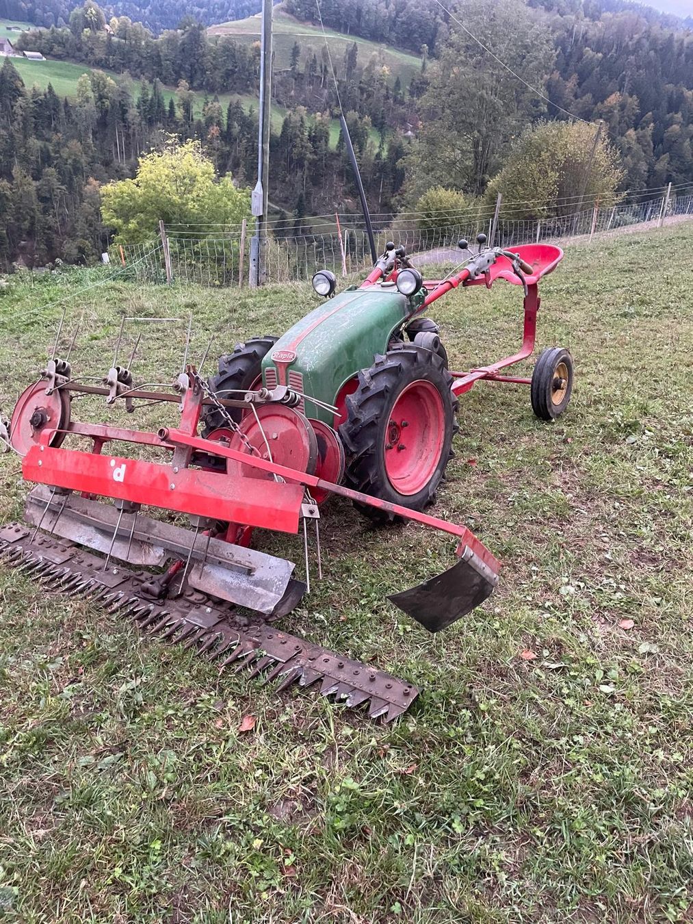 Rapid Tutte le macchine: Rapid 606 mit Anbaugeräten – Usato da Romoos venduto da fur_2fbc 1