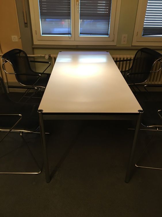 Table USM blanche 74x175x75 | Kaufen auf Ricardo