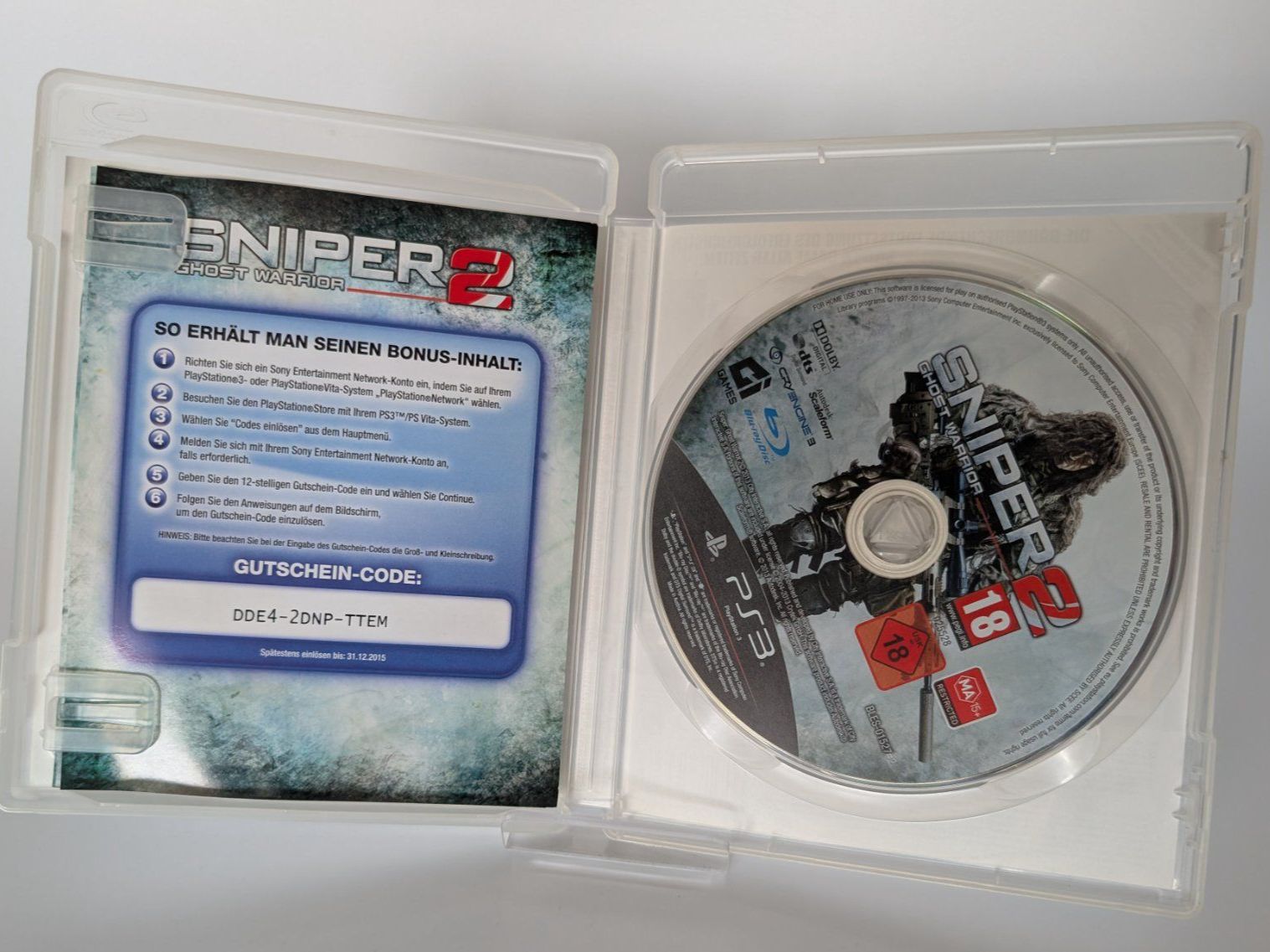 Sony Giochi: Sniper Ghost Warrior 2 Limited Edition - PS3 - Sony - Play – Usato da Ostermundigen venduto da TradeLab 1