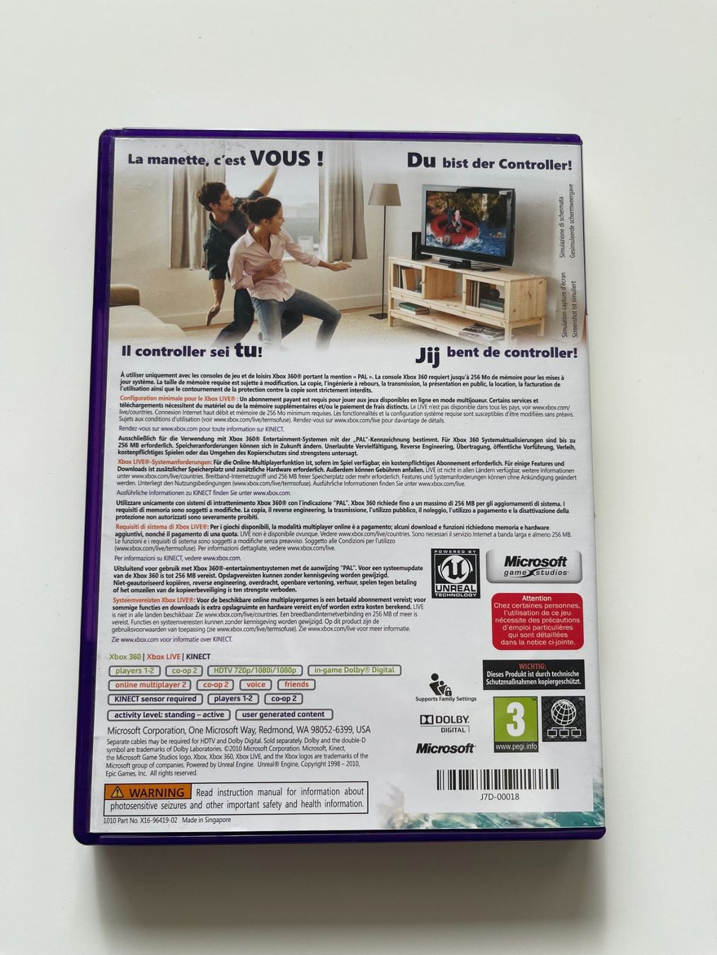 Microsoft Giochi: Kinect Adventures! Xbox 360 Kinect – Nuovo (secondo la descrizione) da Couvet venduto da Aura_aura 2