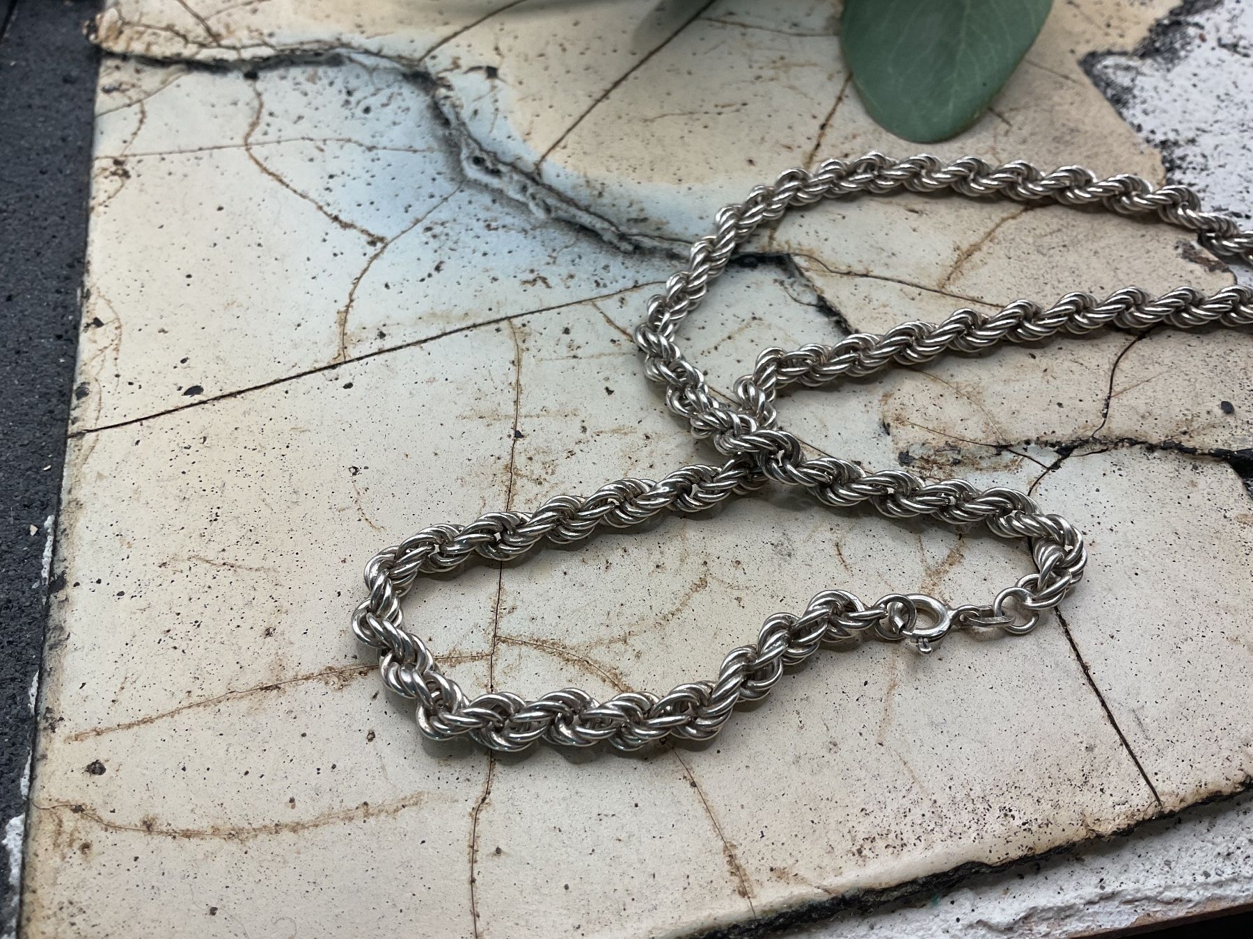 Sonstiger Schmuck: Grosser Anhänger mit Collier, Sterlingsilber – Gebraucht aus Luzern von S.Kern01 4