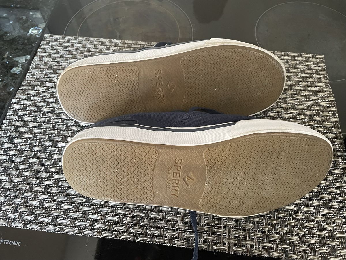 Herrenschuhe: Sperry Men's Navy Blue Sneakers Size 8M – Neu (gemäss Beschreibung) aus Buttikon SZ von trzurigo 2