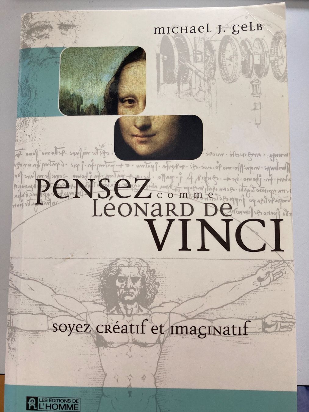 Libri: Pensez comme Léonard De Vinci  Michael J.Gelb – Usato da Delémont venduto da ant_ghk7