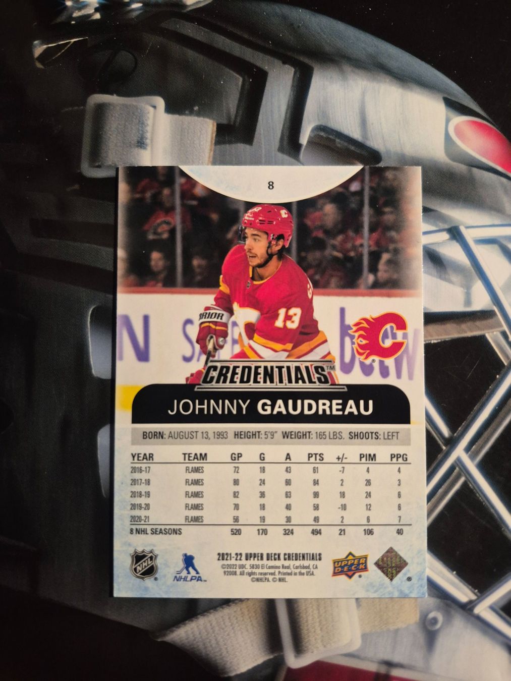 NHL Carte collezionabili: NHL Johnny Gaudreau Calgary Flames – Usato da Treiten venduto da Sauber73 1