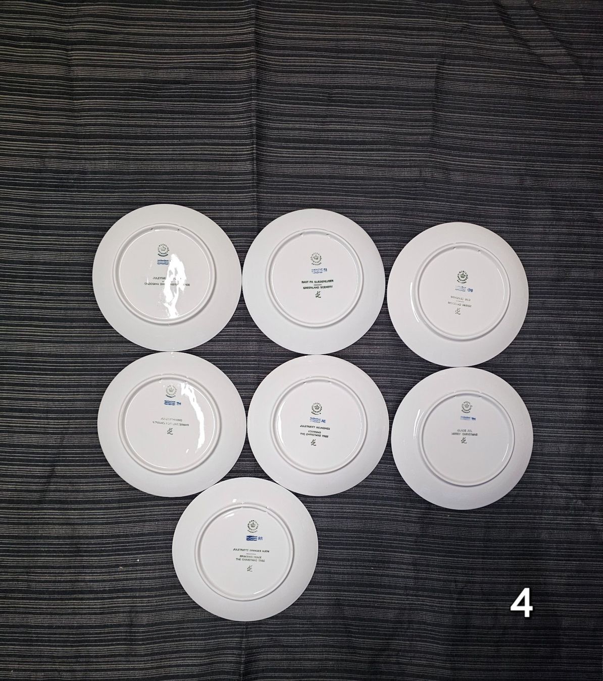 Assiettes: ROJAL COPENGAGEN TELLER  7 STÜCK – D'occasion à Schönenwerd par Sneki55 1