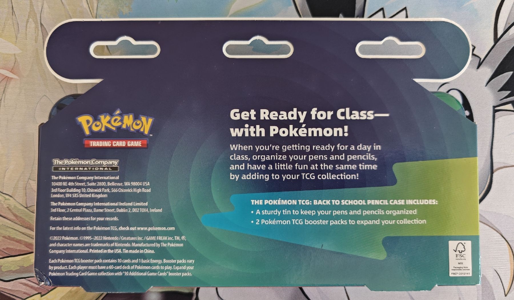 Pokémon Carte collezionabili: Back to School Pencil Tin 2022 – Nuovo e nell'imballaggio originale da Kriens venduto da AlRome 1