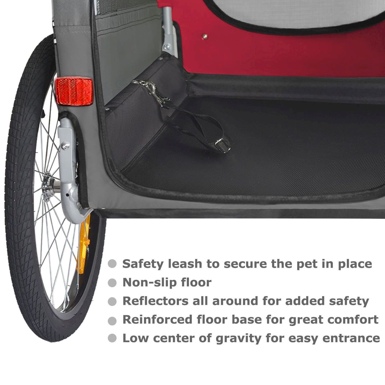Rimorchi per biciclette: DOGGYHUT MEDIUM Hundefahrradanhänger – Nuovo e nell'imballaggio originale da Bottighofen venduto da zaap 3