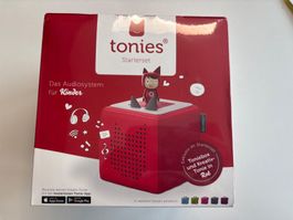 tonies Starterset Toniebox und Kreativ-Tonie Rot