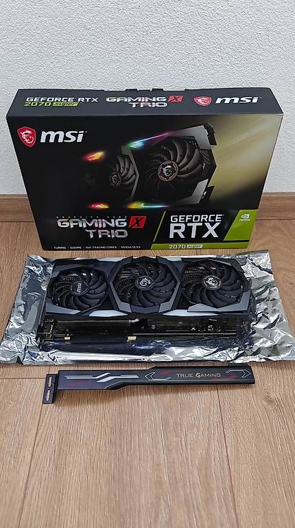 MSI Schede grafiche: RTX 2070super, MSI Gaming X Trio, 8GB – Usato da Mumpf venduto da traxtorm88