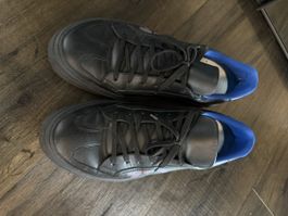 Sneakers Salvatore Ferragamo black with color detail