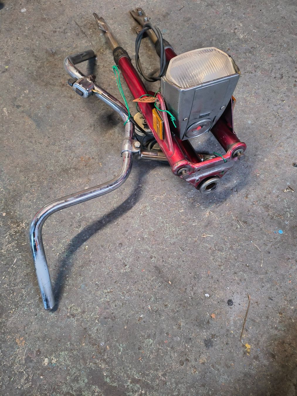 Puch Mofa-Ersatzteile: Puch Gabel mit ....... – Gebraucht aus Fulenbach von Elektronik 2