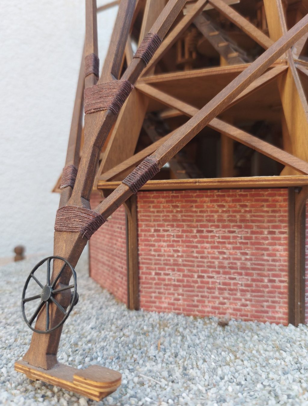 Kit di modellismo & Modellini statici: WINDMÜHLE  mit detailliertem Antrieb aus Holz – Nuovo (secondo la descrizione) da Herrliberg venduto da Jakob8539 4