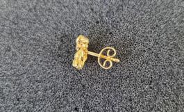 Goldnugget Ohrstecker