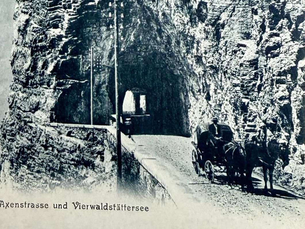 Ansichtskarten: AK: Axenstrasse -Calèche – Gebraucht aus Lutry von Ediego 2