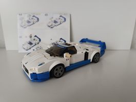 Klemmbaustein Set Sportwagen 1:24