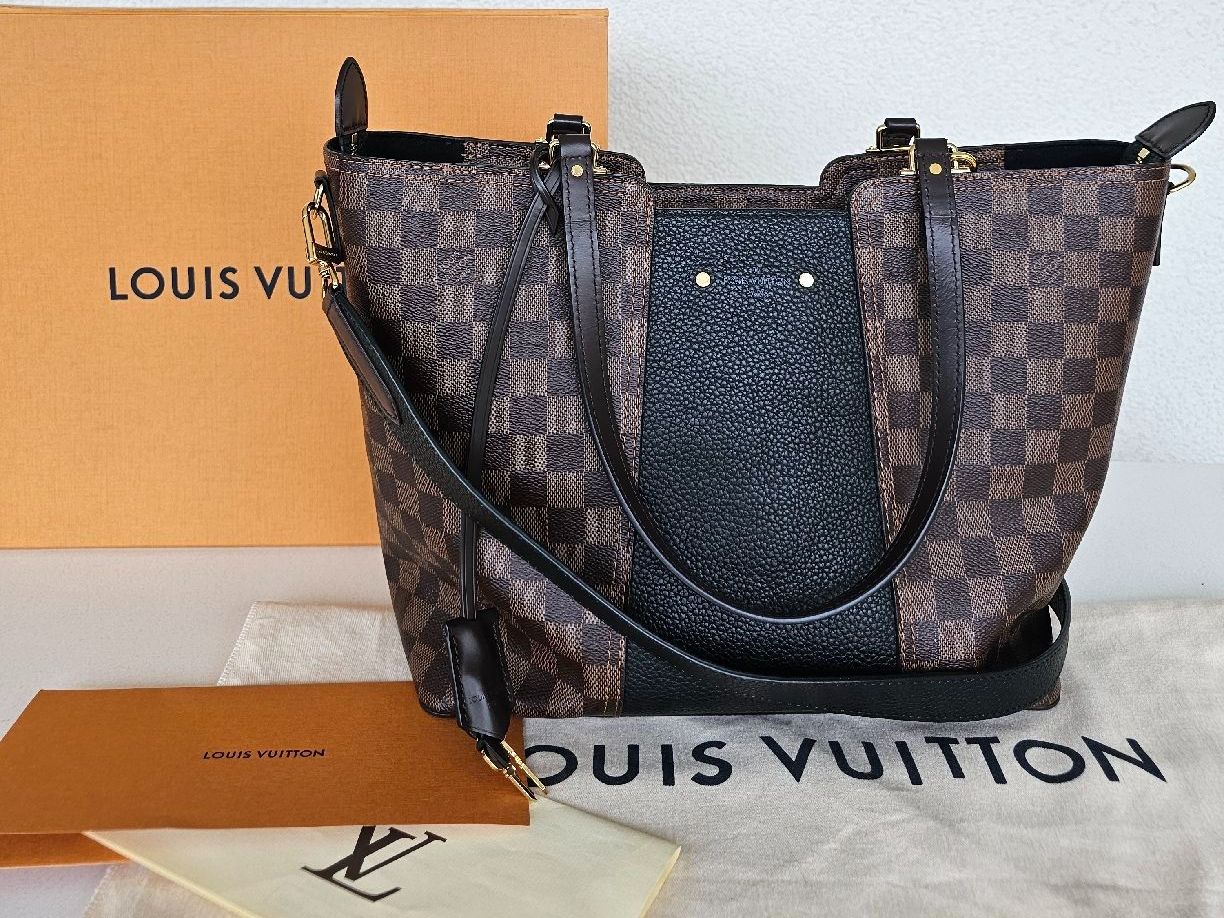 Louis Vuitton Borse da donna: Louis Vuitton Jersey Tote Damier Ebene – Nuovo (secondo la descrizione) da Dottikon venduto da Chicca_73