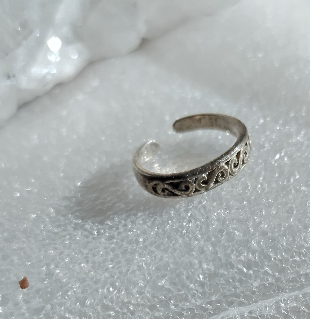 Anelli: OHRKLEMME ZEHENRING SILBER 925 – Usato da Romanshorn venduto da Stubsinator 1
