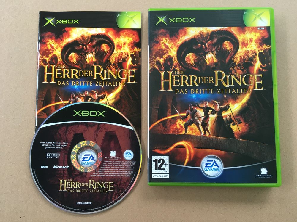 HERR DER RINGE DAS DRITTE ZEITALTER für Xbox (Gebraucht) in St.Gallen ...