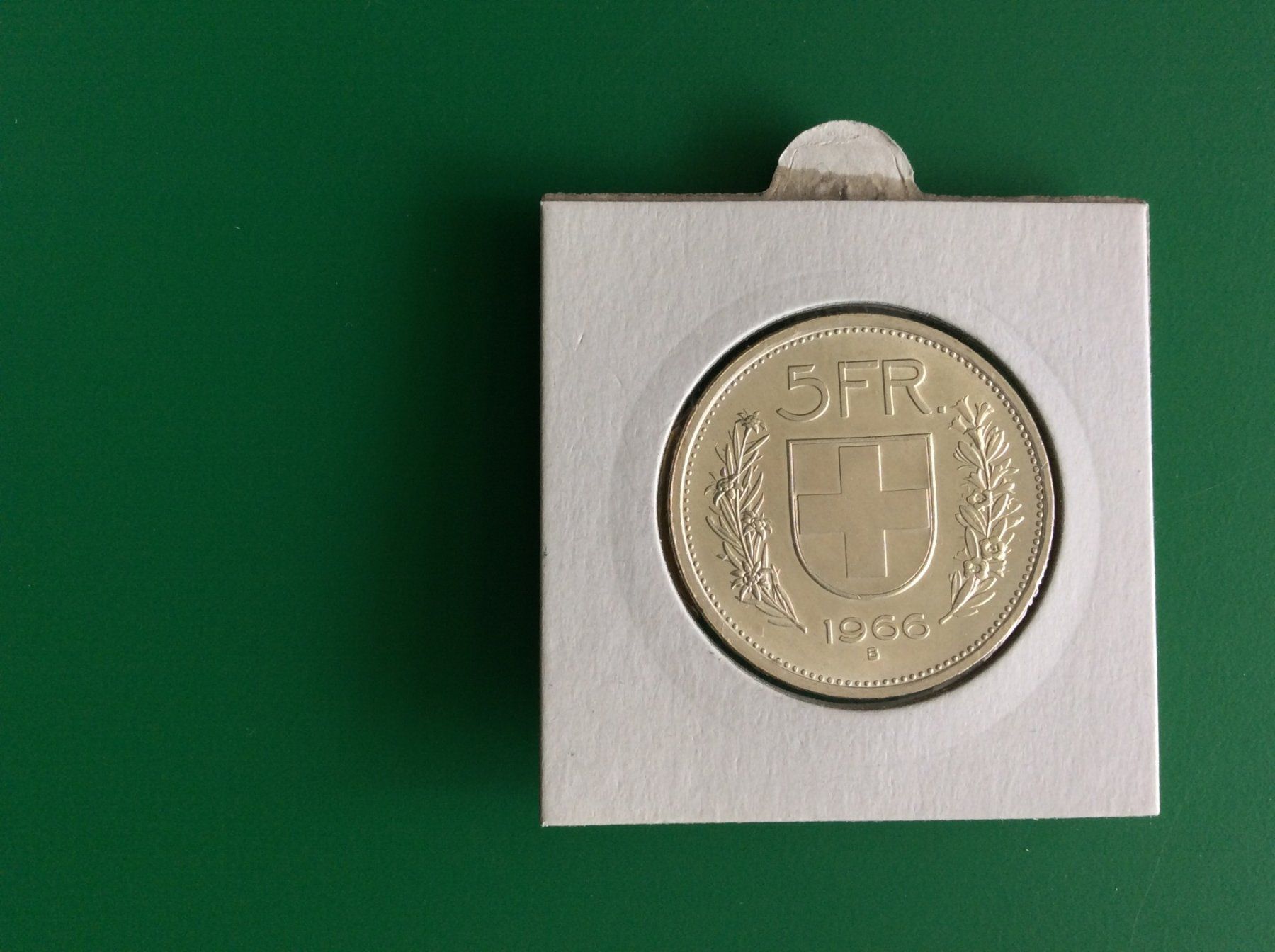 Alle Münzen: 5 francs  1966  Superbe – Neu (gemäss Beschreibung) aus Genève von pie_fh2d