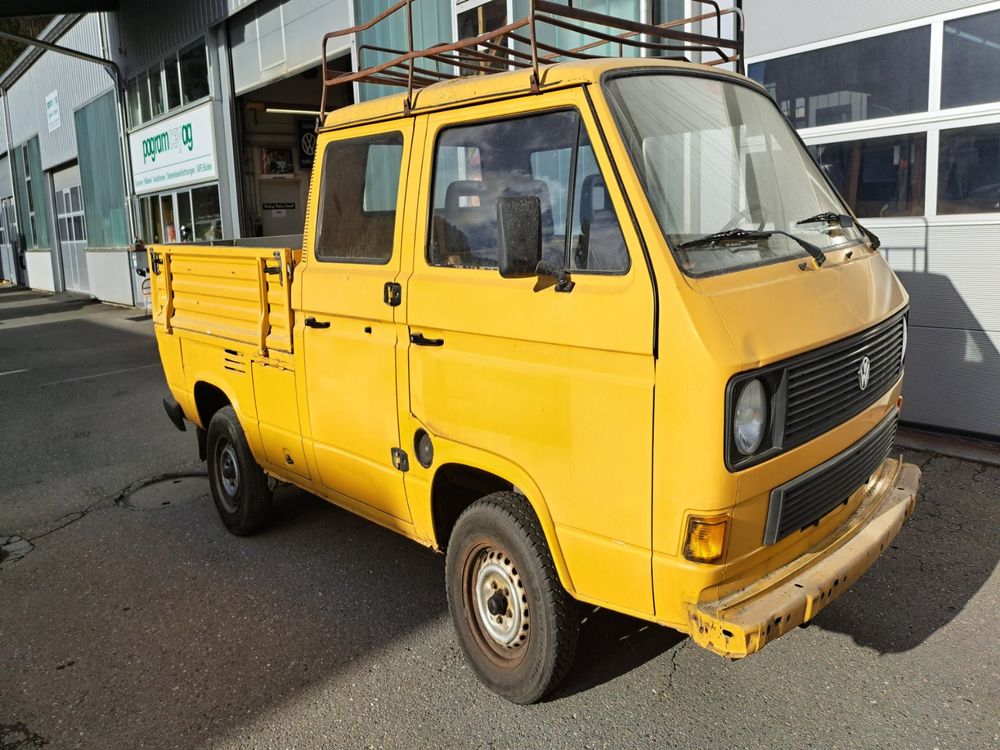 VW T3 Doka 2.1l SR ohne Motor und Getriebe