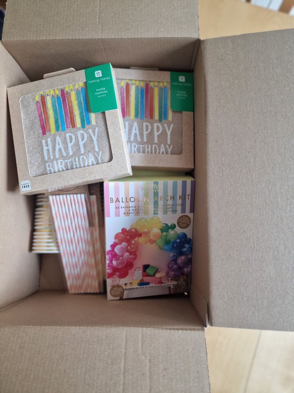 Geschirrsets: XXL Party Set Happy Birthday – Neu und originalverpackt aus Bern von happy-baking.ch 2