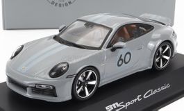 Porsche 911 (992) Sport Classic 2022 steingrau / Spark 1:43