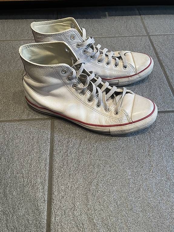 Scarpe da uomo: Weisse Converse All star Gr.44 – Usato da Weisslingen venduto da Fiorellin7