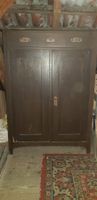 Antiker Jugendstil Schrank 2trg. mit 1 Schublade.Höhe 132cm.