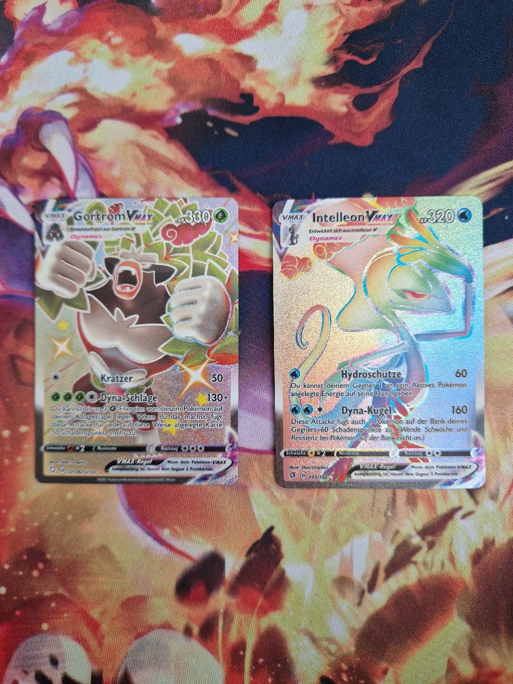 Pokémon Carte collezionabili: Shiny Gortrom VMAX Intelleon VMAX  – Nuovo (secondo la descrizione) da Sargans venduto da voj_p2m2
