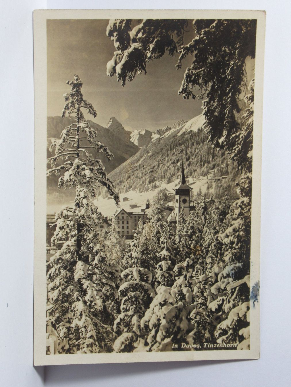 Cartes postales: Davos , Tinzenhorn 1933 – D'occasion à Grenchen par Bluemchen1900