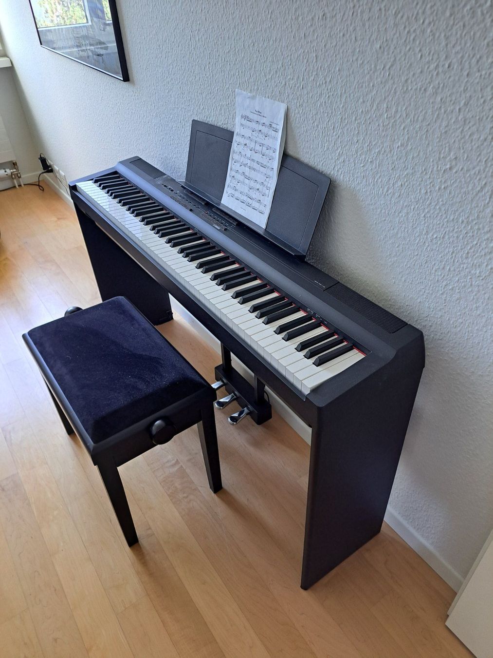 Yamaha Strumenti musicali: Yamaha E-Piano Set mit Hocker: Yamaha P125: Kauf oder Miete – Usato da Zug venduto da Paris264