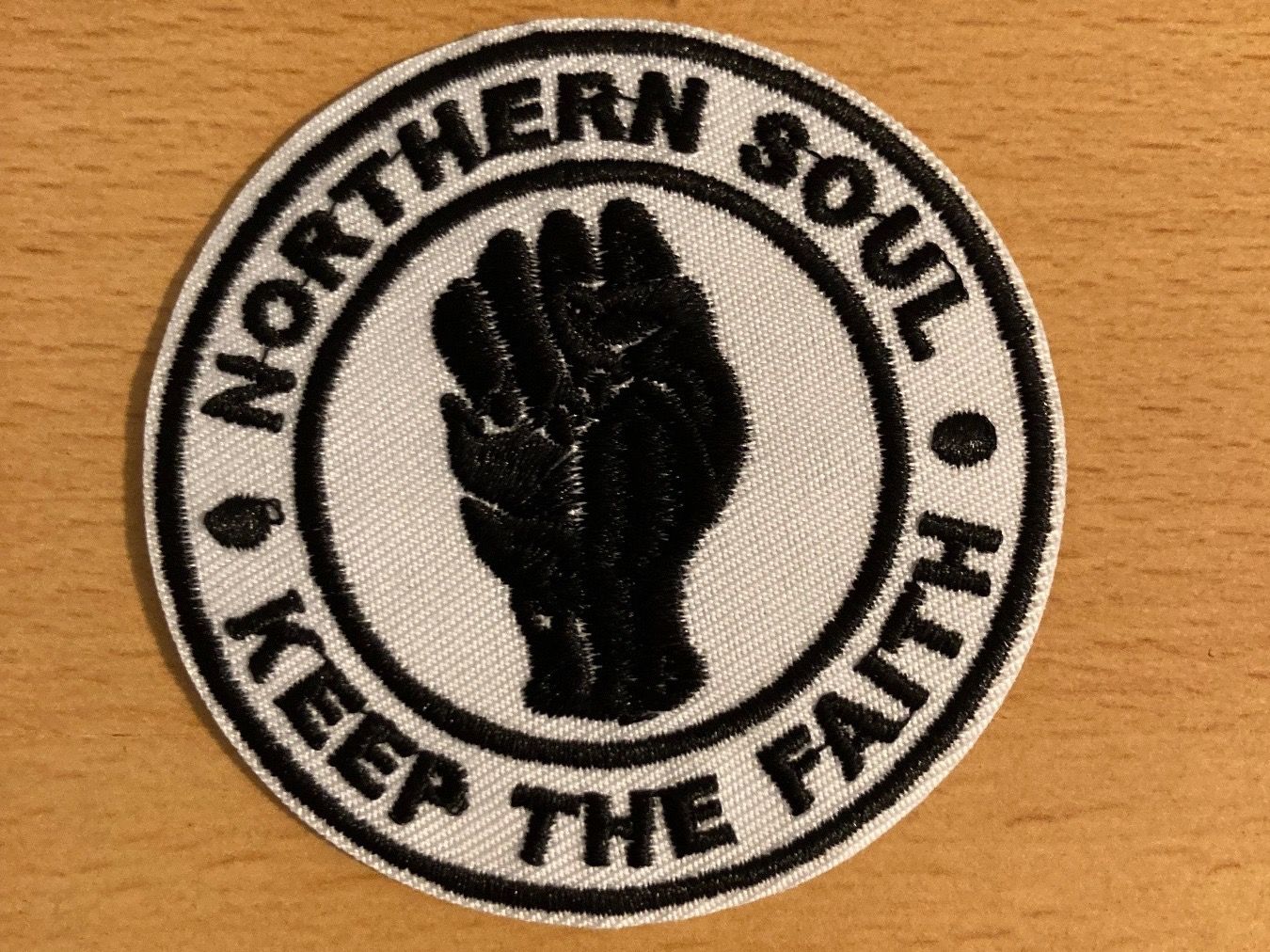 Patches: Northern Soul Movement Patch Aufnäher Sticker 33 – Neu (gemäss Beschreibung) aus Horn von abutre72