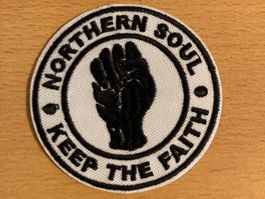 Northern Soul Movement Patch Aufnäher Sticker 33