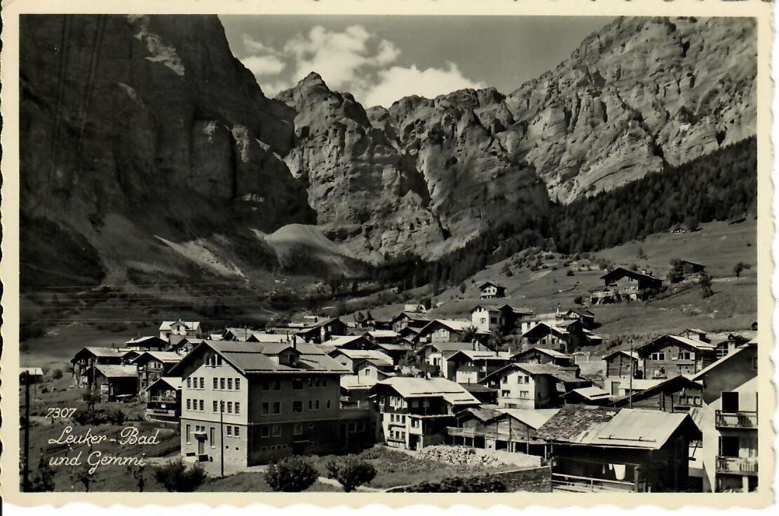 Cartoline postali: Leuker - Bad – Usato da Hochdorf venduto da Ziegel-16