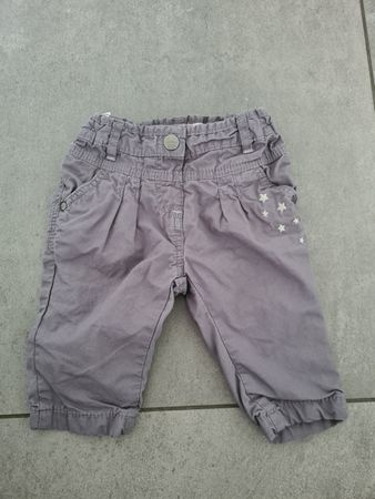 Baby Hose Baby Club grau mit Sternen Grösse 62 