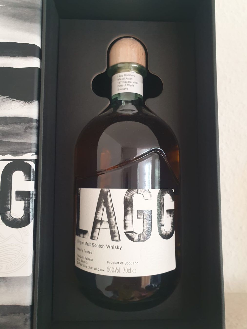 Bevande alcoliche: Lagg inaugural release Batch Nr. 3 – Nuovo e nell'imballaggio originale da Langnau am Albis venduto da jer_pm72 2