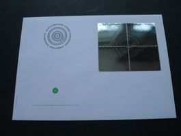 2017 Nr. 1641 im 4er Block auf FDC (seltener FDC)