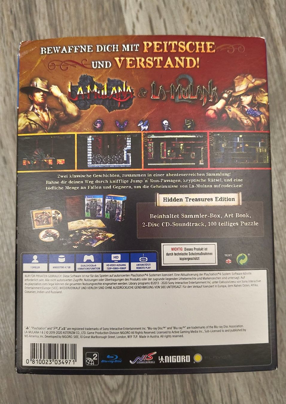 Giochi: La Mulana 1&2 Hidden Treasure Ed. PS4 – Nuovo (secondo la descrizione) da Effretikon venduto da easyjones 1