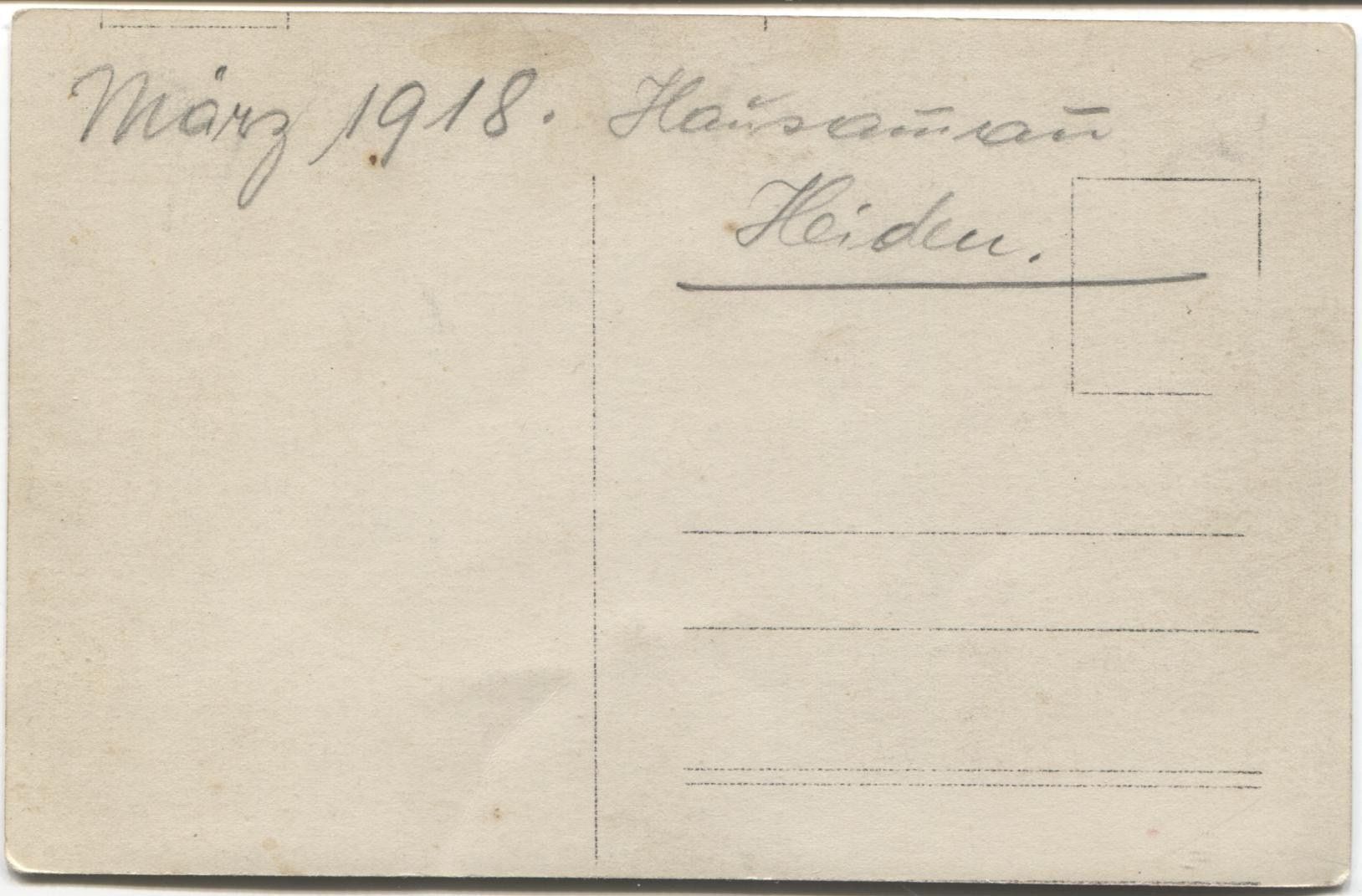Ansichtskarten: HEIDEN AR 1918 mit Senntum – Gebraucht aus Wil SG von Clanx 1
