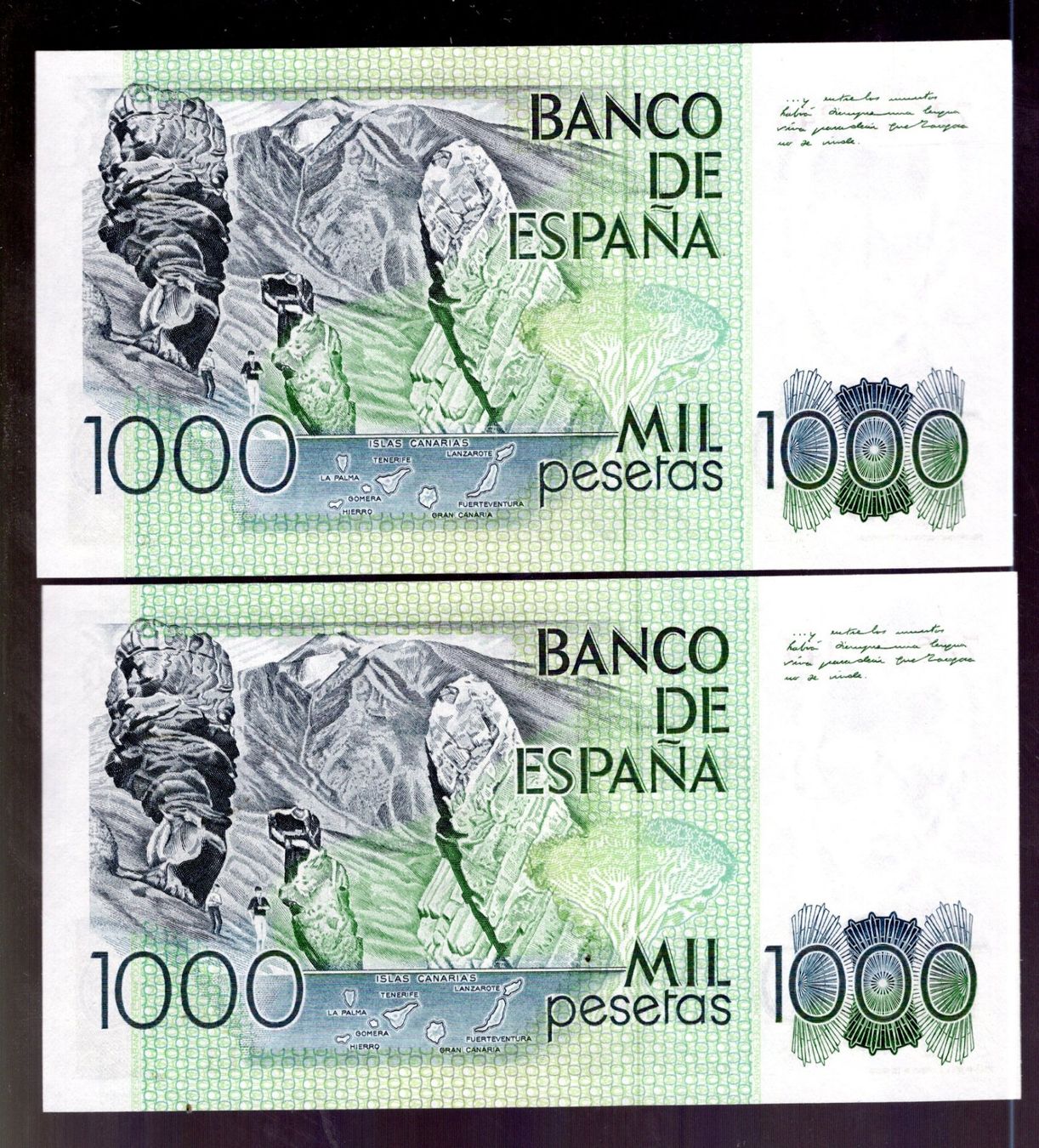 Banconote: Spain noten 2 stück UNZ – Nuovo (secondo la descrizione) da Leibstadt venduto da baroc333 1