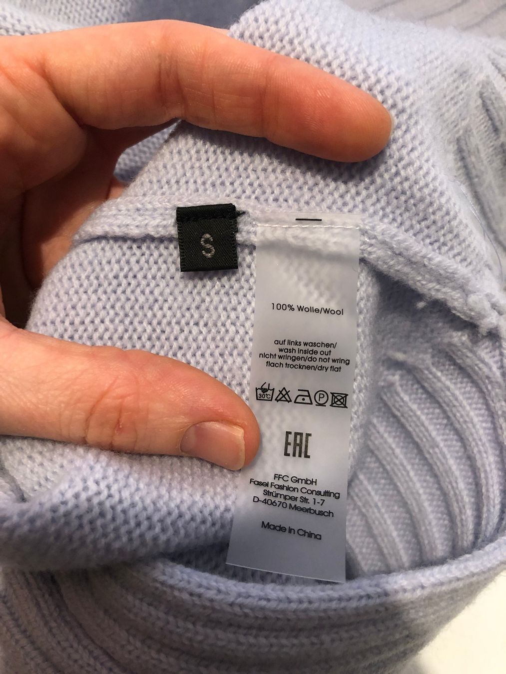 Maglioni & Felpe: FFC Damen Pullover Gr S 100% Wolle – Usato da Berg am Irchel venduto da Zweiti_Chance 6