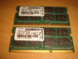 2 stück 8gb ddr3 PC3L 14900 RAM für Laptop.