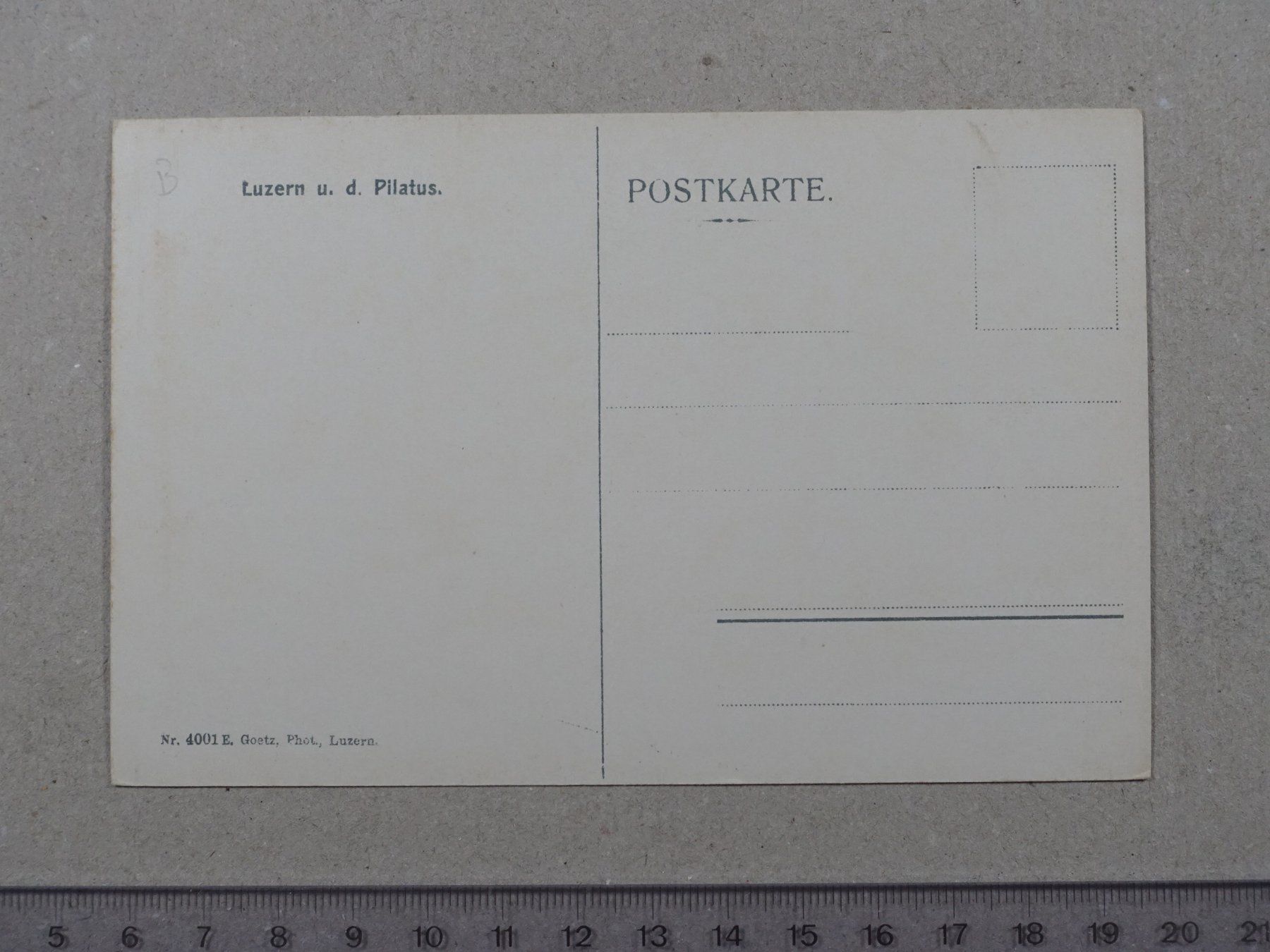 Ansichtskarten: Luzern, Pilatus, Schiff – Gebraucht aus Lenzburg von fh1 1